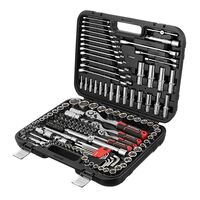 Набор инструментов 1/2" & 3/8" & 1/4", 156ед., Cr-V STORM, ET-8156 INTERTOOL