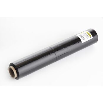 Стрейч пленка 500мм, 1,5 кг (20 мкм) черная, втулка 200г UNIFIX SP-50015B