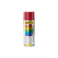 Эмаль акриловая универсальная RAL 3001 Сигнальный красный гл. 400мл UNIFIX 941008