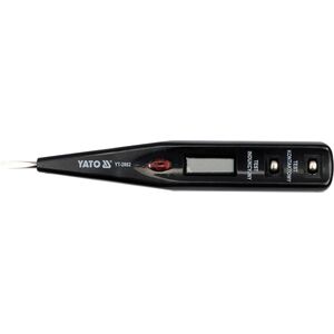 Индикатор напряжения контрольный цифровой 12-250 V LCD, YT-2862 YATO