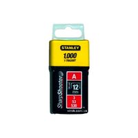Скоба для степлера "Light Duty" тип "А", h = 12 мм, 1000 шт., 1-TRA208T STANLEY