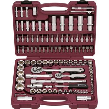 Набор инструмента универсальный 1/4", 1/2"DR, 108 предметов, UTS0108 THORVIK