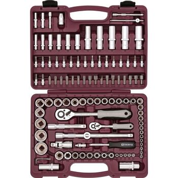 Набор инструмента универсальный 1/4", 1/2"DR, 108 предметов, UTS0108 THORVIK