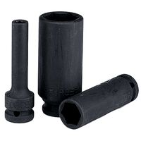 Головка 1/2" ударная глубокая 6гр. 32мм (4458532 Force)