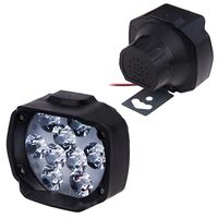 Фара прожектор AUR (9led*15w 80х65мм) пластик 48785 (JP016)
