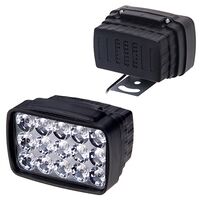 Фара прожектор AUR (15led*10w 90х60мм) пластик 48784 (JP060)
