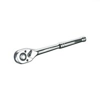 Ключ-тріскачка з металевою ручкою CrV 1/4 (72T), APRO 257016