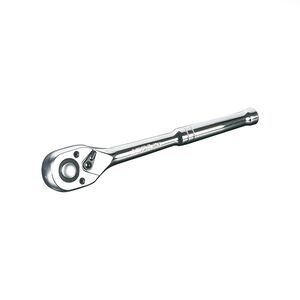 Ключ-тріскачка з вигнутою ручкою CrV3 / 8 (90T), APRO 257014
