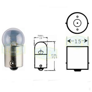 Лампа автомобільна Сферична лампа Trifa 24V 10W Heavy Duty