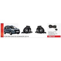 Фары доп.модель Renault Dockker 2014-/RN-743W/H11-55W/эл.проводка