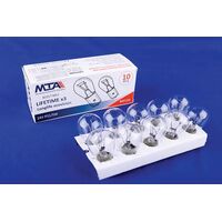 Лампа автомобільна 24V 21 / 5W BaY15d P21 / 5W (стоп-сигнали / габарити, ліхтарі заднього ходу, задні протитуманні ліхтарі) (2-х контактна) (10 шт.) MTA 82217 MC1