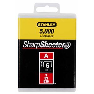 Скоба для степлера "Light Duty" тип "А", h = 14 мм, 1000 шт., 1-TRA209T STANLEY