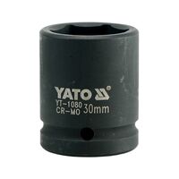 Головка торцевая ударная 6-гранная квадрат 3/4 ", М = 30 мм, L = 53 мм, YT-1080 YATO