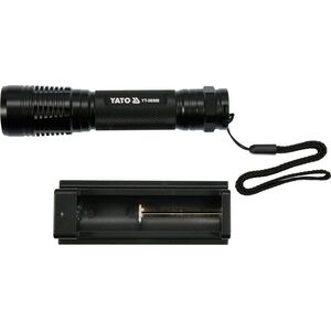 Ліхтар світлодіодний XPG3 CREE, акумулят. Li-Ion- 2.2A, Р= 6 Вт, Ф= 500 lm. Ø= 28 мм x 120 мм, YT-08568 YATO