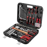 Набор инструментов 1/2" & 1/4", 100ед., Cr-V STORM, ET-8100 INTERTOOL