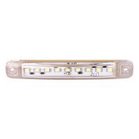 Повторитель габарита палец 9 LED 12/24V белый 15*100*10мм TH-91-white