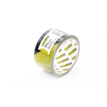 Сигнальна стрічка 50мм * 50м жовто-чорна UNIFIX SGL-5050YG