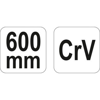 Рычаг для шиномонтажа, l = 600 мм, YT-0810 YATO