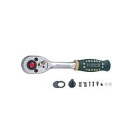 Трещотка 1/4" с резиновой ручкой L=155мм (80222 Force)