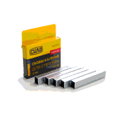 Скобы для степлера 6*11,3*0,7mm, (каленые, квадратные) (1000 шт.), СИЛА 680101