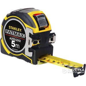 Рулетка 5м х 32мм "FATMAX AUTOLOCK" съемный крючок, XTHT0-33671 Stanley
