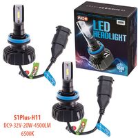 Лампы PULSO S1 PLUS/H11/LED-chips CPS/9-32v20w/4500Lm/6000K (S1 PLUS-H11)