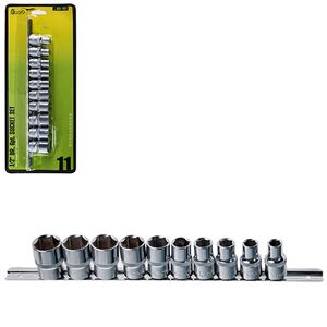 Набор головок 1/2 на планке, 10-24 mm. 11 предм., НГП-4011 ALLOID