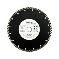 Диск алмазный турбо "TURBO" Ø = 230x8,0x22,2 мм. H = 3,1 мм, YT-6025 YATO