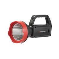 Фонарь аккумуляторный 1 LED + 1 COB LED, power bank, индикатор заряда, солнечная панель INTERTOOL LB-0107