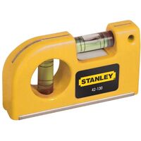 Рівень кишеньковий L= 8,7 мм, 2 капсули, 0-42-130 STANLEY