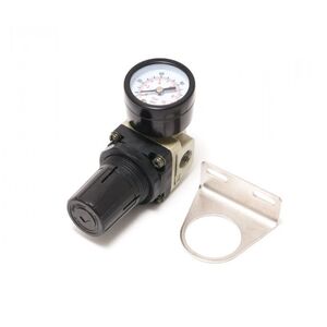 Регулятор тиску повітря з індикатором 1/4 f -1/4 M 0-10bar, RF-AR2000-02(код 18865) ROCKFORCE