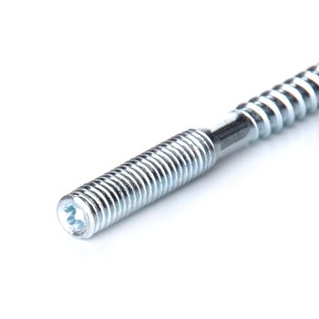 Гвинт-шуруп М10х80мм. (шпилька дворізьбова) TORX (пач. 10 шт.), 3SOХ080 APRO