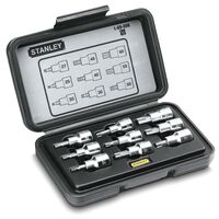Набор головок торцевых 1/2 "с насадками отверточной" Torx "Т20-Т60, 9 шт., 1-89-098 STANLEY