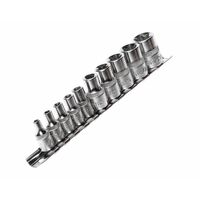 Набор торцевых головок TORX 1/4" и 3/8" Е4-Е18 10ед. (3901 JTC)
