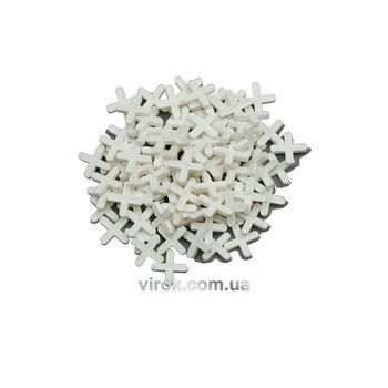 Крестики для плитки 4 мм. 100 уп / шт., 04640 VOREL