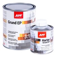 APP Грунт эпоксидный двухкомпонентный грунт + отвердитель Grund EP 3:1, серый 1l+0.2l (021201 + 0212