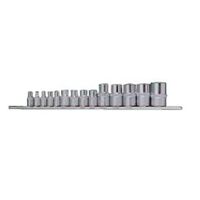 Набор головок Е-star 1/4"-3/8"-1/2" 15пр (4158 Force)