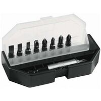 Набор насадок отверточных SL / PH, магнитный держатель 1/4 ". 10шт., 1-68-734 STANLEY