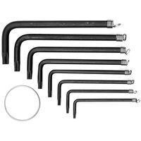 Ключи TORX L-образные на кольце, Т9-Т40, 8 шт., 56600 VOREL