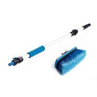 Щітка для миття автомобілів телескопічна з клапаном 65-100 см 12 Atelie 951738