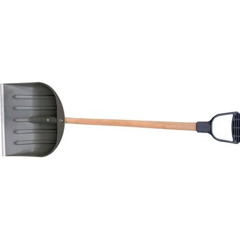 Лопата для уборки снега и сыпучих с ручкой, 12V165 VIROK