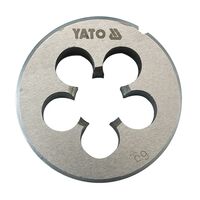 Плашка М6 х 1 мм, HSS М2, m = 20 г, YT-2963 YATO