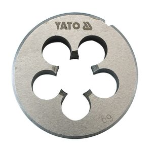 Плашка М6 х 1 мм, HSS М2, m = 20 г, YT-2963 YATO