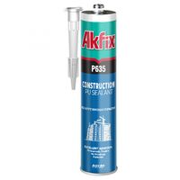 Поліуретановий герметик будівельний Akfix P635 білий 310 мл, AA112