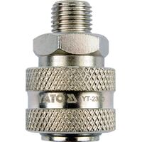 Швидкозьеднувана муфта с наруж. резьбой Ø = 1/4 ", YT-2390 YATO