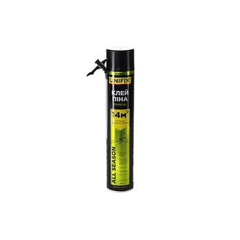Клей-пена монтажная ручная 850мл 14м² UNIFIX 951282