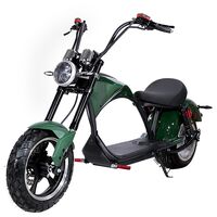 Электроскутер Chopper Citycoco 2000W, 60V20Ah, Green [r804-m3/2000Gn]