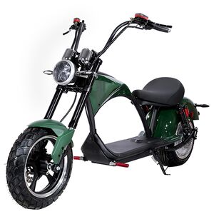 Електроскутер Chopper Citycoco 2000W, 60V20Ah, Green [r804-m3/2000Gn]