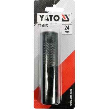 Пробойник отверстий кожа / резина / картон / текстиль, Ø = 24 мм, L = 90 мм, YT-35872 YATO
