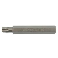 Насадка отверточной "TORX" T25 x 75 мм. 6-гр. хвост.- 3/8 "шт / уп., YT-0405 YATO